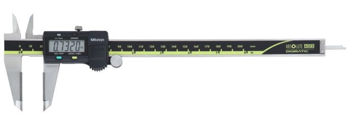 Mitutoyo ABSOLUTE AOS Digimatic keményfém betétes digitális tolómérő, 0-8", 0.0005" (0.01 mm) (500-176-30) termék fő termékképe