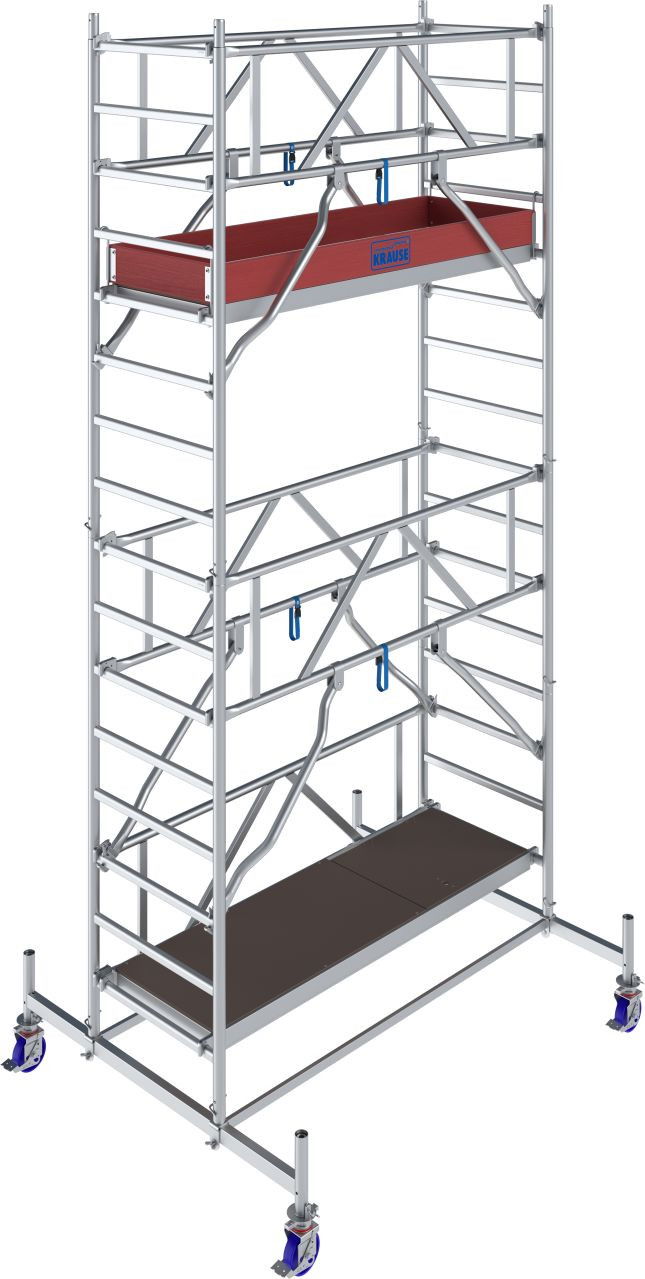 Krause STABILO Professional gurulóállvány, 10 -es sorozat, mezőméret: 2 m x 0.75 m, munkamagasság: 5.4 m termék fő termékképe