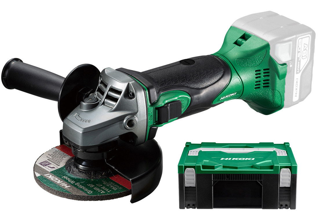 HiKoki G18DSL2W3Z akkus sarokcsiszoló (akku és töltő nélkül, Hitbox kofferben) termék fő termékképe