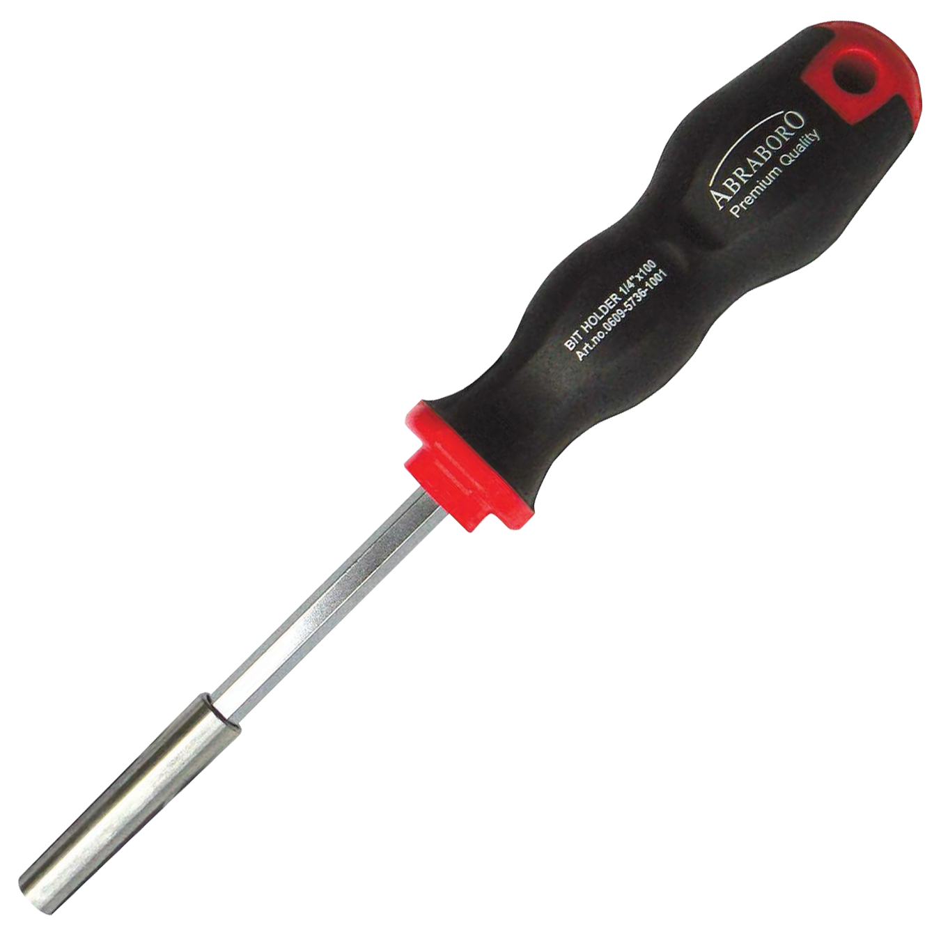 Abraboro 1 x 4 x 100 mm mágneses bittartó, 3 db/csomag termék fő termékképe