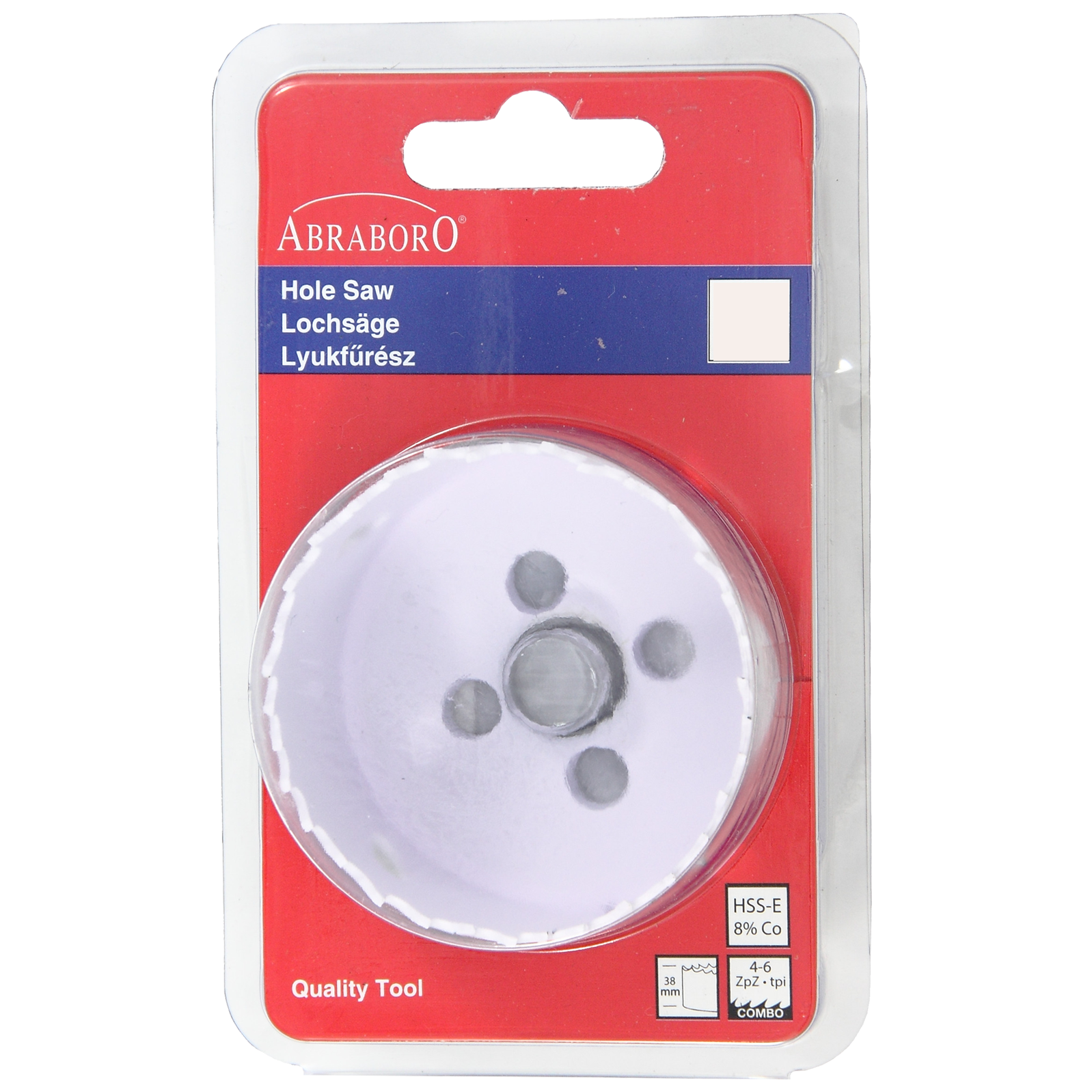 Abraboro 86 mm HSS-Co lyukfűrész termék fő termékképe