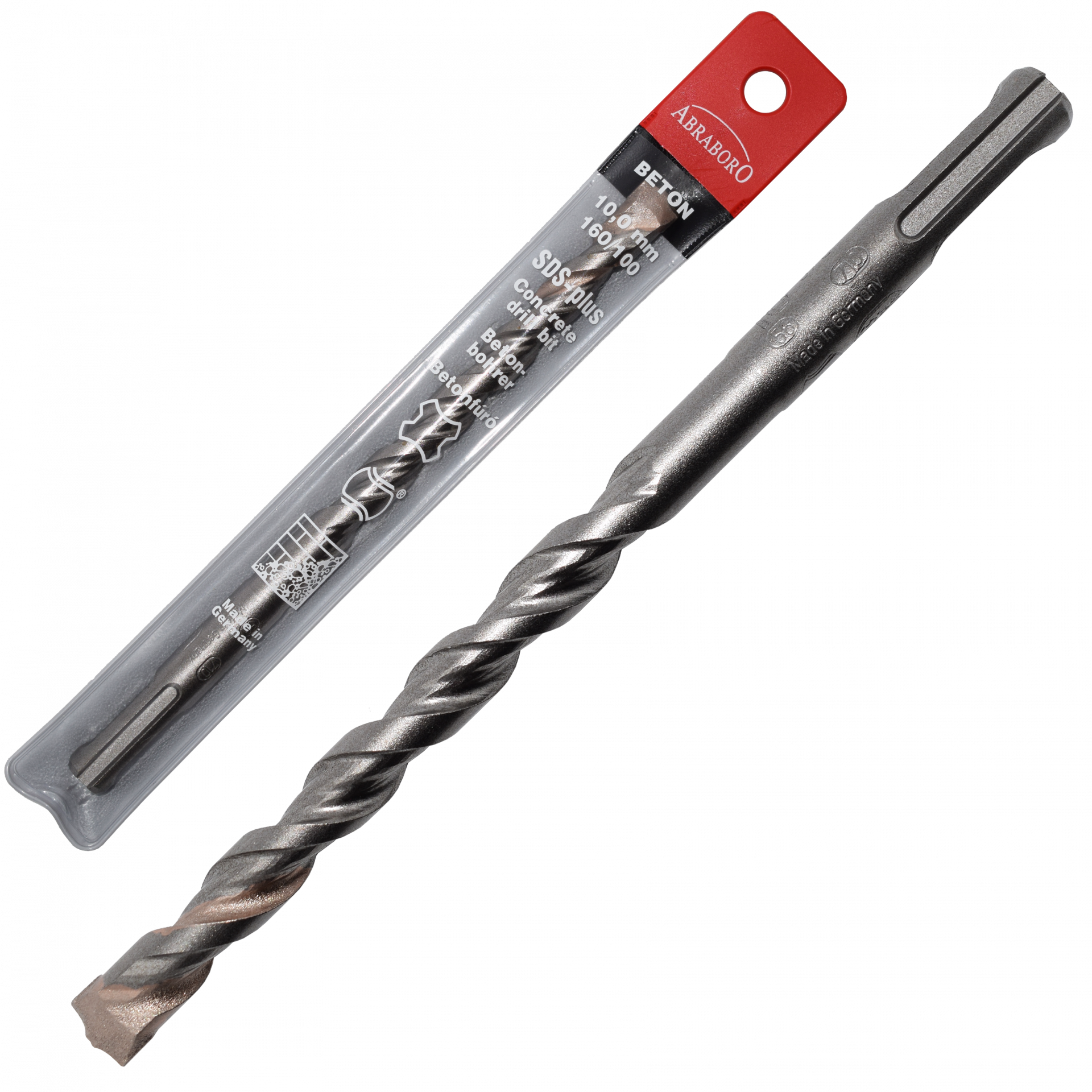 Abraboro 18 x 250 / 200 mm SDS-plus TWIXX betonfúró műanyag tasakban termék fő termékképe