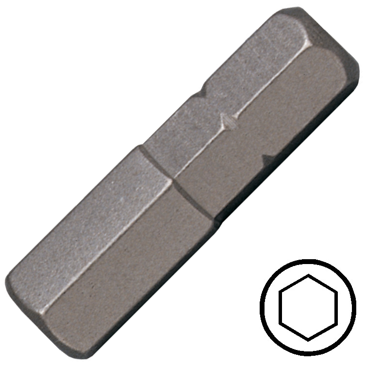 KENNEDY 1/4" hatszög csavarhúzó bit 1/4" hatszög illesztéssel, 25 mm termék fő termékképe