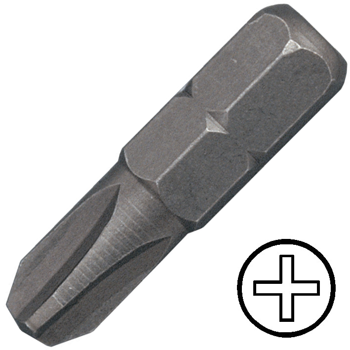 KENNEDY No.4 kereszthornyos csavarhúzó bit 1/4" hatszög illesztéssel, 32 mm termék fő termékképe