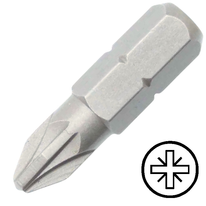 KENNEDY No.1 Pozidriv csavarhúzó bit 1/4" hatszög illesztéssel, 50 mm termék fő termékképe