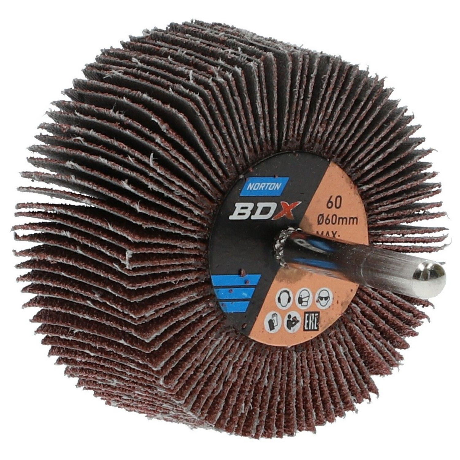 Norton Metal R207Plus csapos lamellás csiszolókorong Ø60x20x6mm P40, 10 db/csomag termék fő termékképe