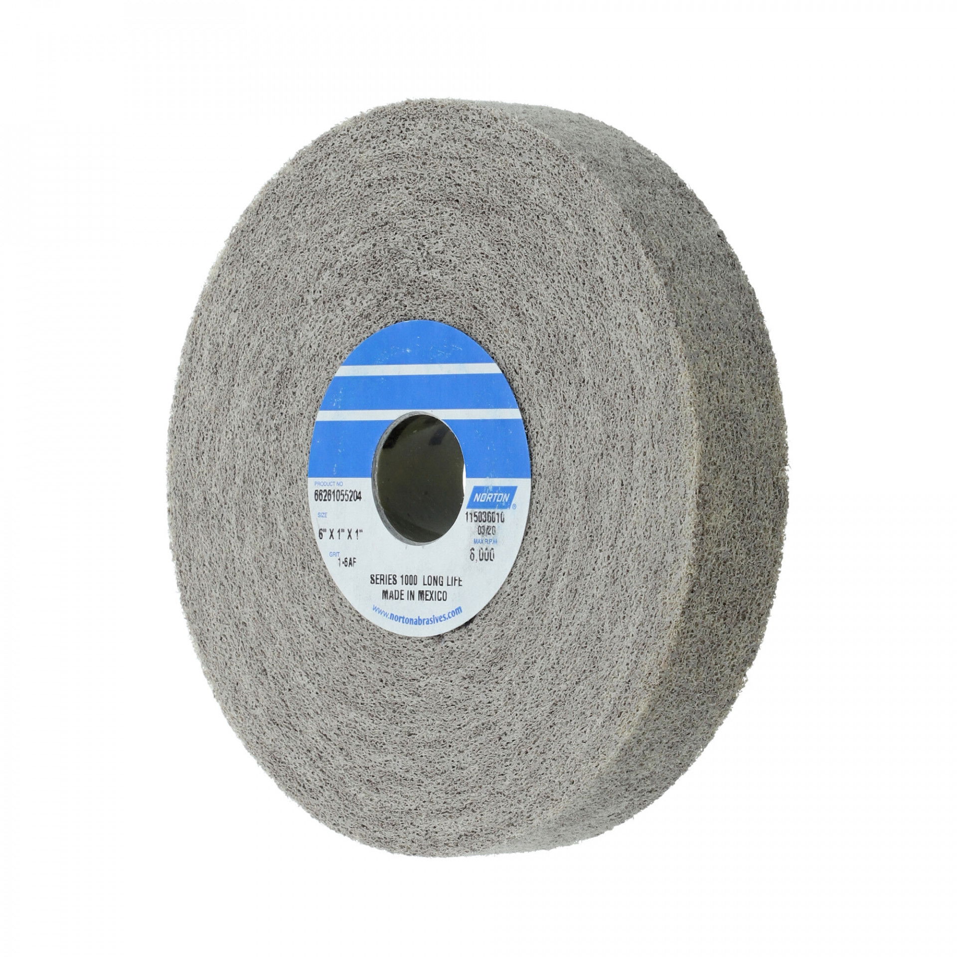 Norton Rapid Finish Series 1000 Long Life rost csiszolókorong 150x25x25mm Medium 6 Alox, 3 db/csomag termék fő termékképe