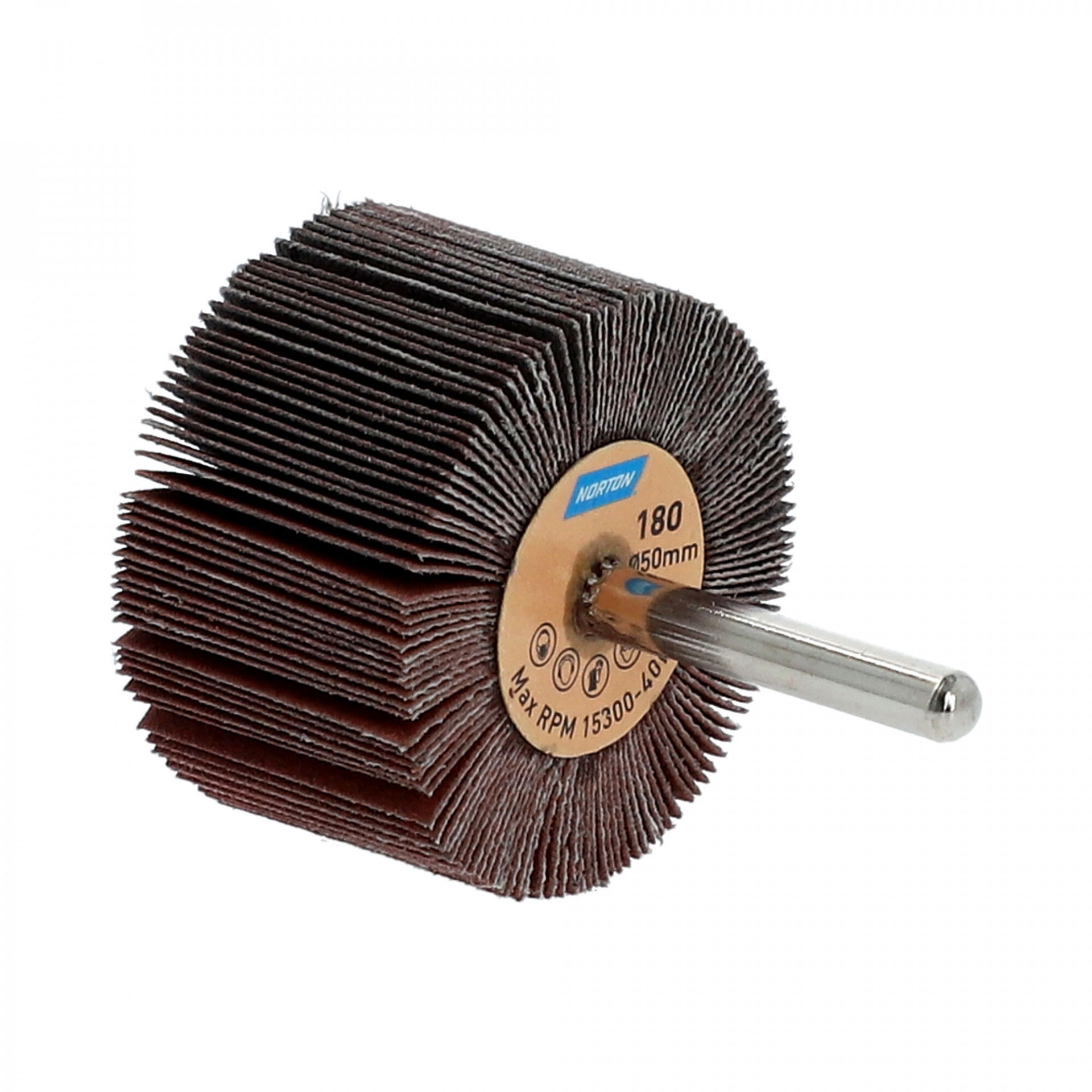 Norton Metal R207Plus csapos lamellás csiszolókorong Ø50x30x6mm P180, 10 db/csomag termék fő termékképe