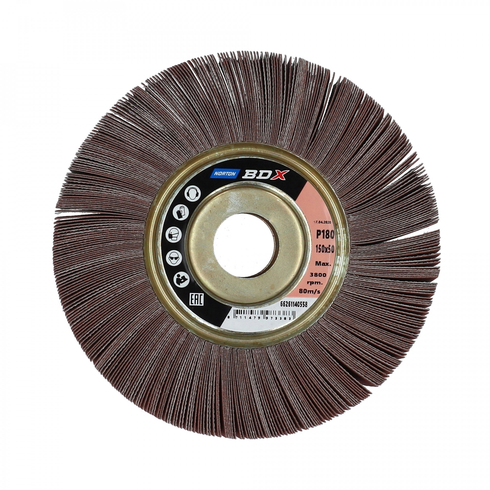 Norton R207Plus szaturnusz lamellás csiszolókorong Ø150x50x25mm P180 termék fő termékképe