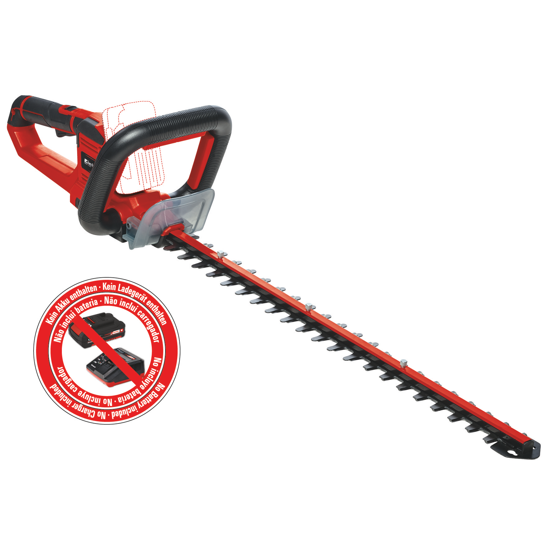 EINHELL GE-CH 18/60 Li - Solo akkus sövényvágó (akku és töltő nélkül) termék fő termékképe