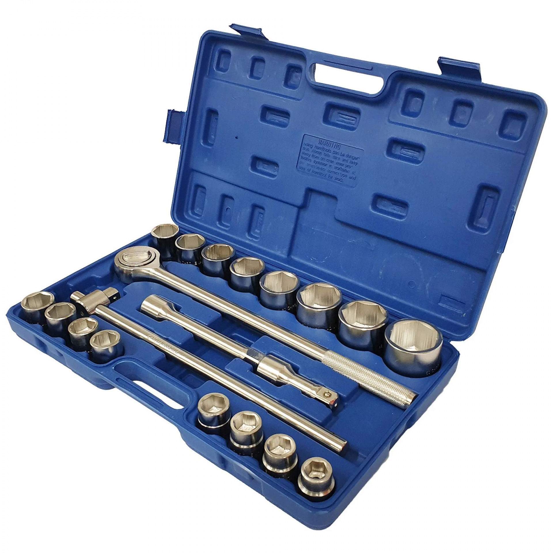 LINCOS Dugókulcs készlet, 3/4", 21 darabos termék fő termékképe