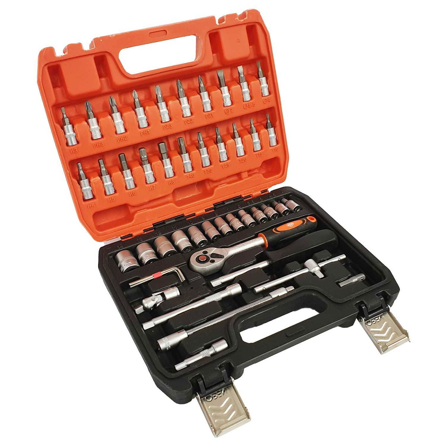 Dugókulcs készlet 1/4" ,46 db-os termék fő termékképe