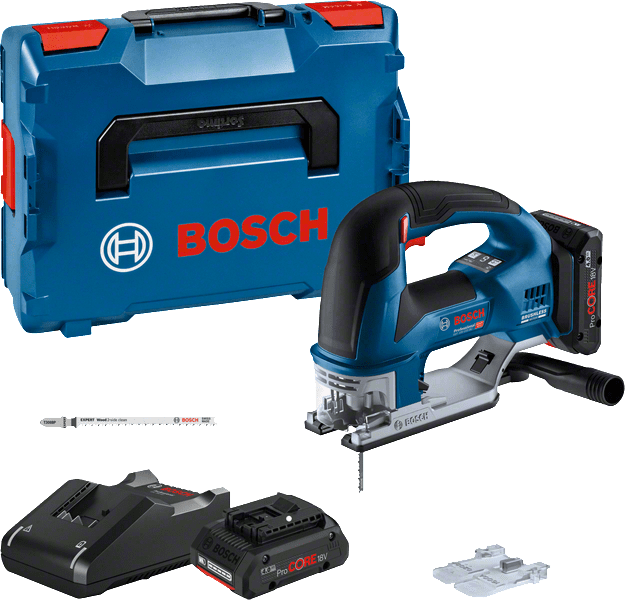 Bosch GST 18V-155 BC akkus szúrófűrész (2 x 4.0 Ah Li-ion akkuval, L-BOXX-ban) termék fő termékképe