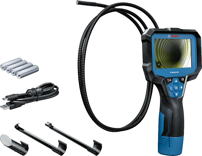 Bosch GIC 12V-4-23 C akkus vizsgálókamera (4 x 1.5 V LR6 elemmel) termék fő termékképe