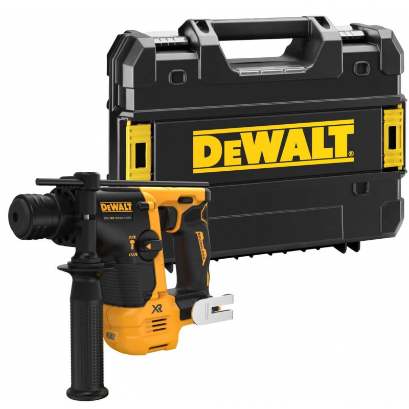 Dewalt DCH072NT szénkefe nélküli akkumulátoros SDS-plus Compact fúrókalapács (akku és töltő nélkül, TSTAK kofferben) termék fő termékképe
